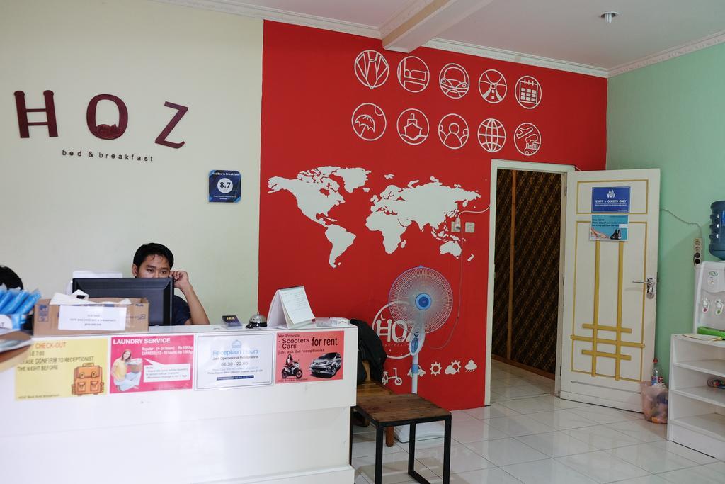 Hoz Bed & Breakfast Yogyakarta Exterior foto